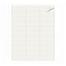 Lots d'étiquettes blanches S - 100 feuilles
