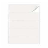 Lots d'étiquettes blanches L - 100 feuilles
