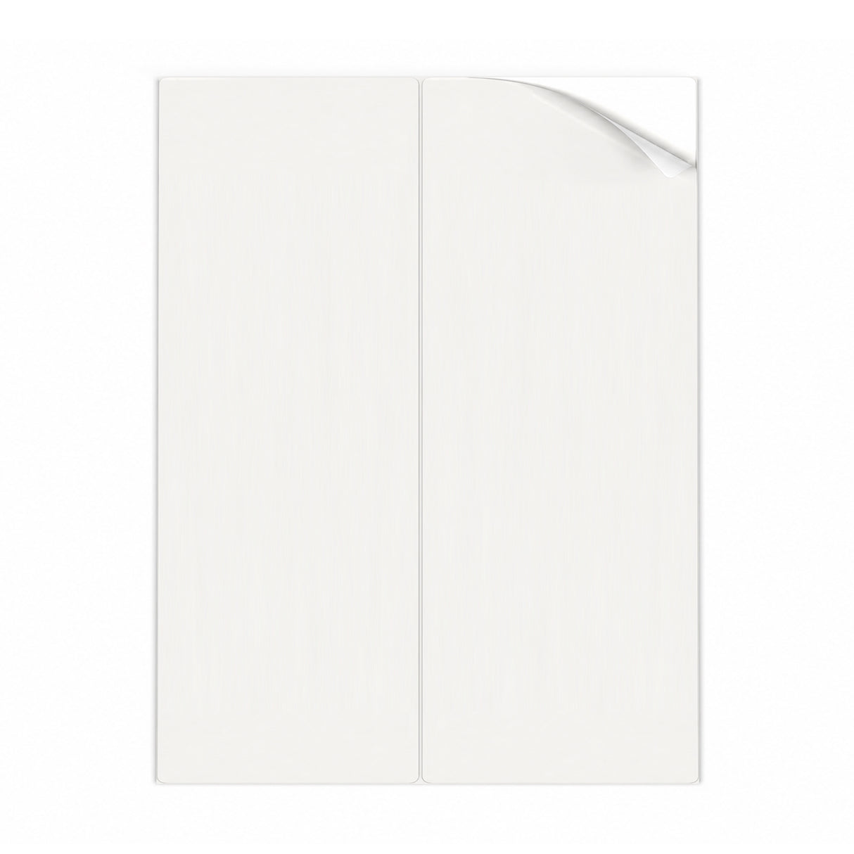 Lots d'étiquettes blanches XL - 100 feuilles