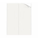 Lots d'étiquettes blanches XL - 100 feuilles