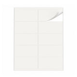 Lots d'étiquettes blanches ML - 100 feuilles