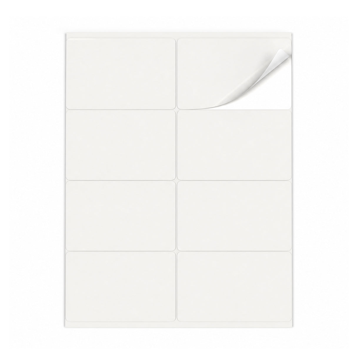 Lots d'étiquettes blanches ML - 100 feuilles