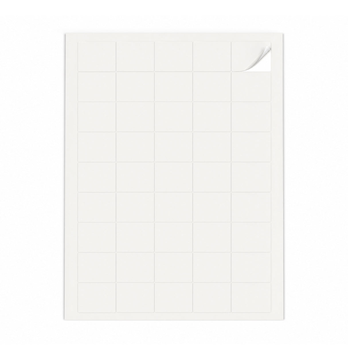Lots d'étiquettes blanches XS - 100 feuilles