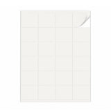 Lots d'étiquettes blanches S - 100 feuilles