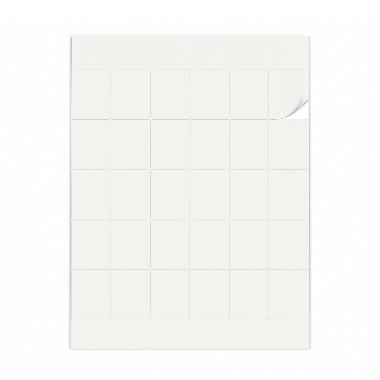 Lots d'étiquettes blanches S - 100 feuilles