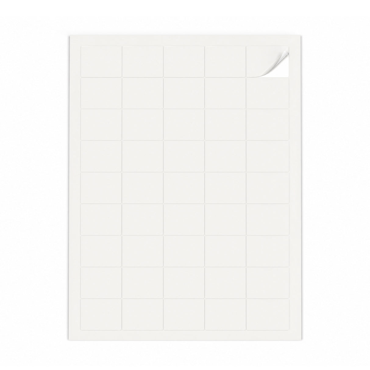 Lots d'étiquettes blanches XS - 100 feuilles