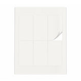 Lots d'étiquettes blanches ML - 100 feuilles