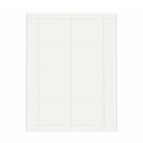 Lots d'étiquettes blanches M - 100 feuilles