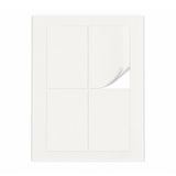 Lots d'étiquettes blanches ML - 100 feuilles