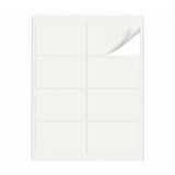 Lots d'étiquettes blanches ML - 100 feuilles