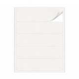 Lots d'étiquettes blanches L - 100 feuilles