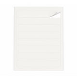 Lots d'étiquettes blanches ML - 100 feuilles