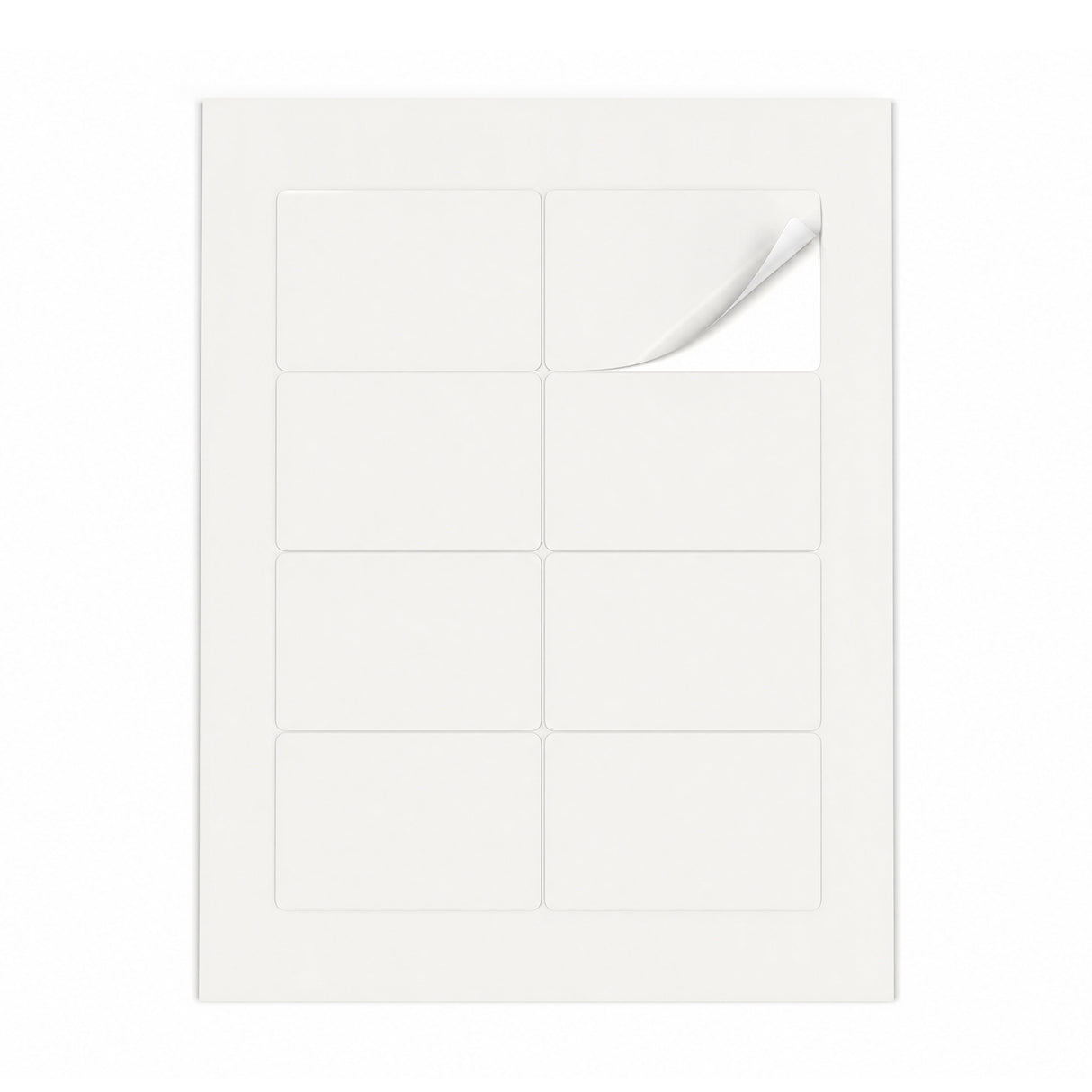 Lots d'étiquettes blanches ML - 100 feuilles