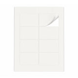Lots d'étiquettes blanches ML - 100 feuilles