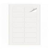 Lots d'étiquettes blanches M - 100 feuilles