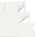 Lots d'étiquettes blanches L - 100 feuilles