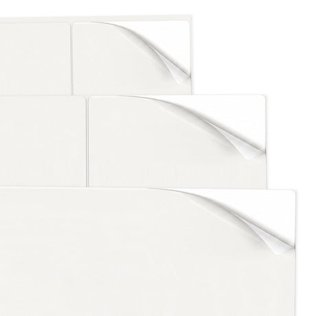 Lots d'étiquettes blanches XL - 100 feuilles