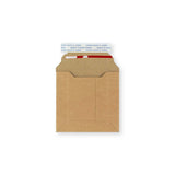 Pochette en carton solide manille 120x120 mm