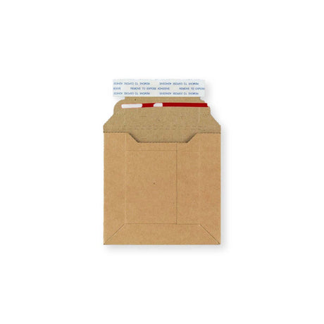 Pochette en carton solide manille 120x120 mm