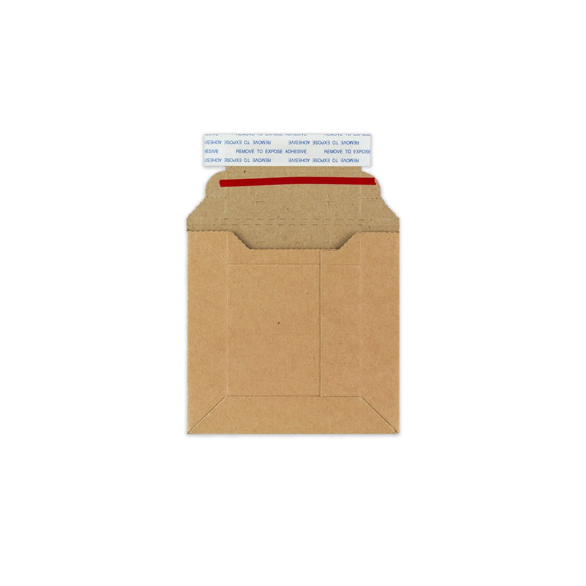 Pochette en carton solide manille 120x120 mm