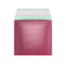 Metallic Finish Bubble Bag Mailers Magenta 165 x 165 mm