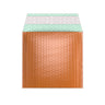 Metallic Finish Bubble Bag Mailers Orange 165 x 165 mm