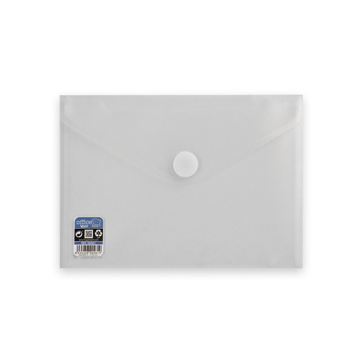 Enveloppes en polypropylène translucide avec fermeture velcro V-LOCK