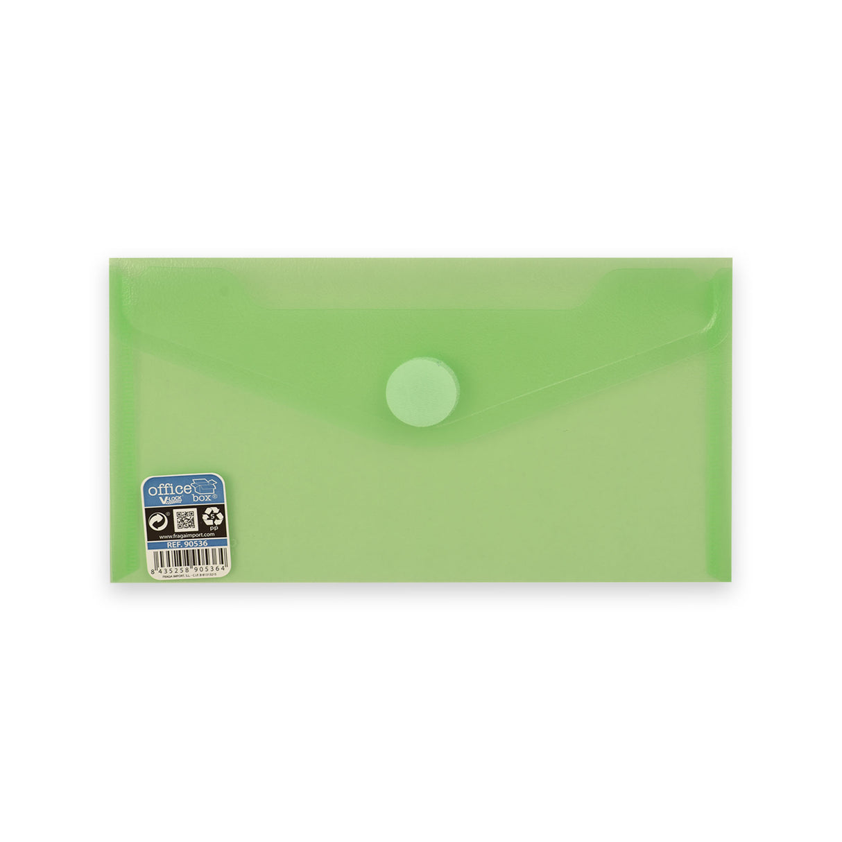 Enveloppes en polypropylène translucide avec fermeture velcro V-LOCK