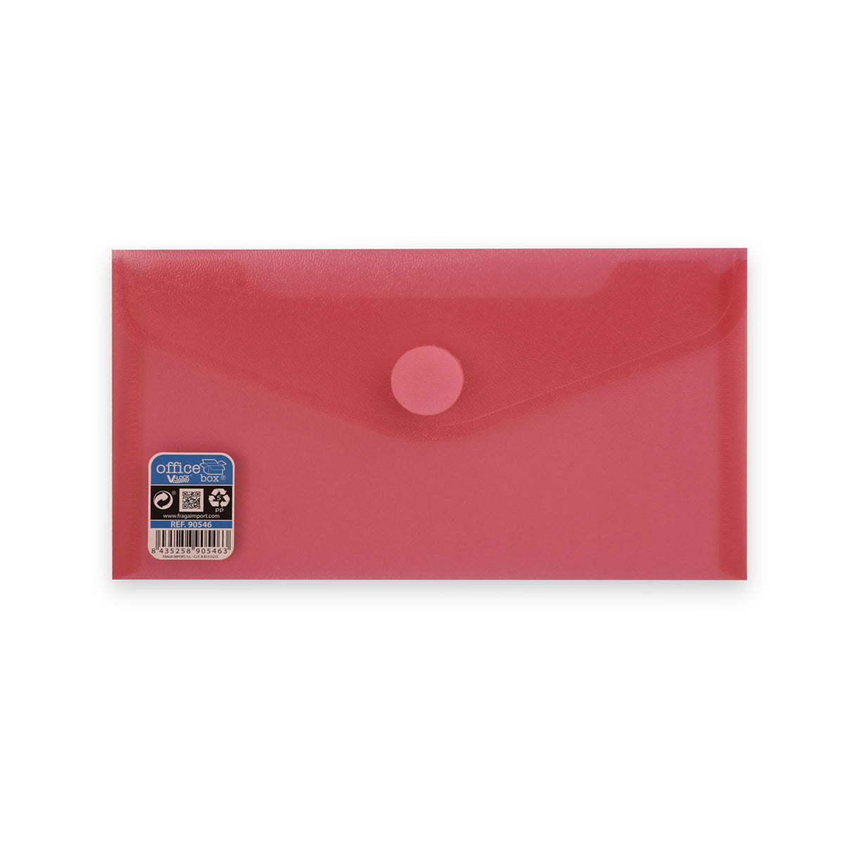 Enveloppes en polypropylène translucide avec fermeture velcro V-LOCK