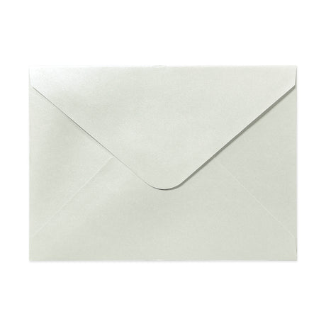 Enveloppe couleur huître - Rabat Pointu 133x184 mm