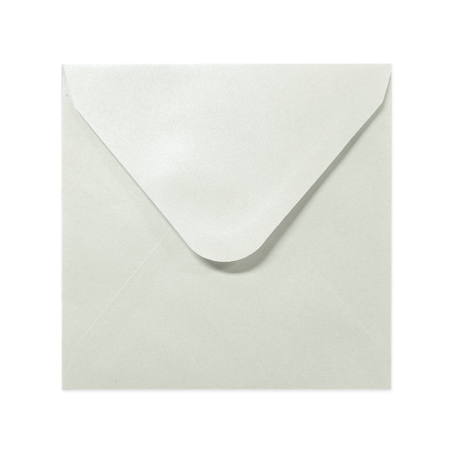 Oyster Gummed V-Flap Greeting Card Envelope (155 x 155mm)