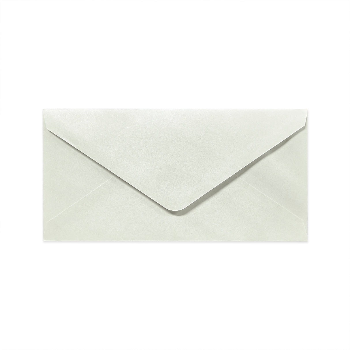 Enveloppe couleur huître - Rabat Pointu 110x220 mm (DL)