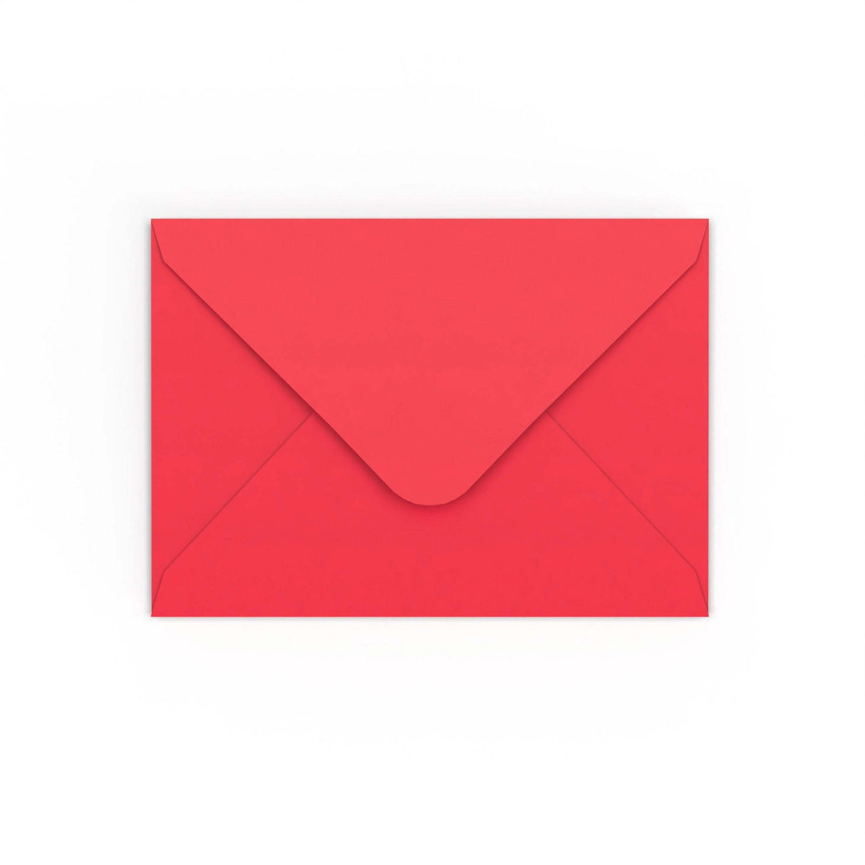 Enveloppe rouge éclatante 125x175 mm