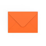 Enveloppe orange 125x175 mm