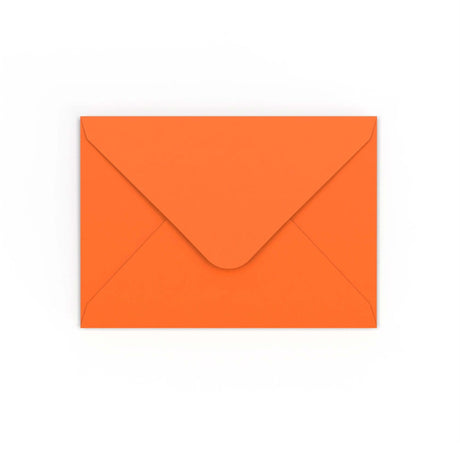 Enveloppe orange 125x175 mm