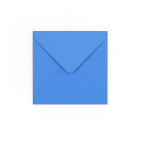 Enveloppe bleue éclatante 130x130 mm