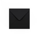 Enveloppe noire 130x130 mm