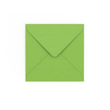 Enveloppe verte vive 130x130 mm