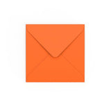 Enveloppe orange 130x130 mm