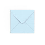 Enveloppe bleue pâle 130x130 mm