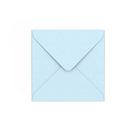 Enveloppe bleue pâle 130x130 mm