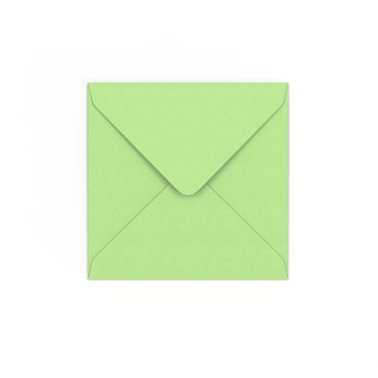 Enveloppe verte pâle 130x130 mm