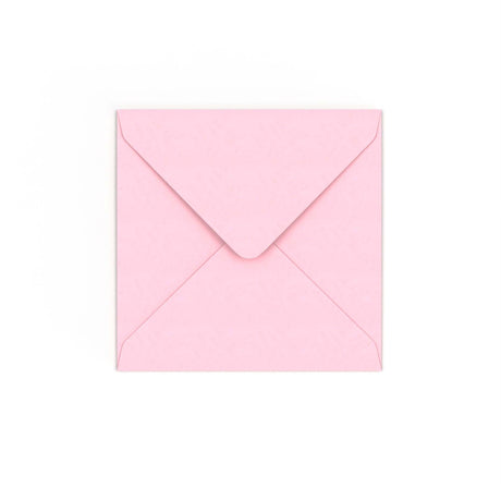 Enveloppe rose pâle 130x130 mm
