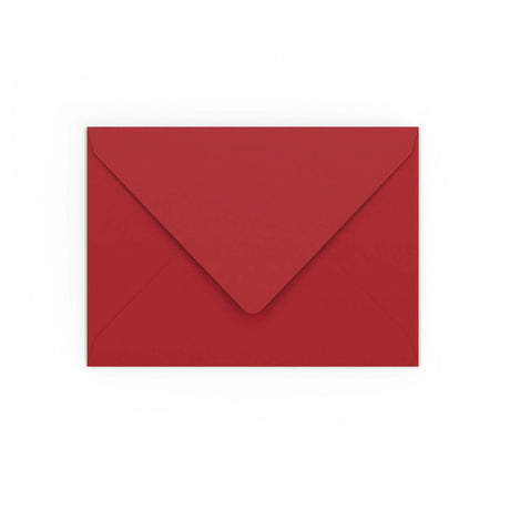 Enveloppe rouge foncée 133x184 mm