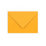 Enveloppe jaune profonde 133x184 mm