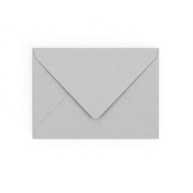 Pale Grey Gummed V-Flap Envelope (133 x 184mm)