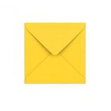 Enveloppe jaune 140x140 mm