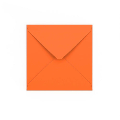 Enveloppe orange 140x140 mm