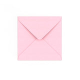Enveloppe rose pâle 140x140 mm