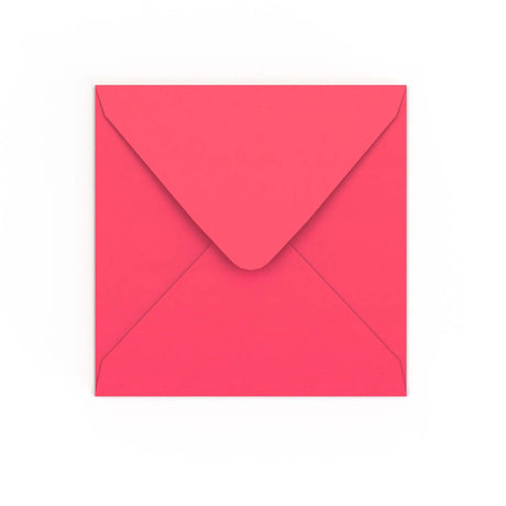 Enveloppe rose éclatante 155x155 mm